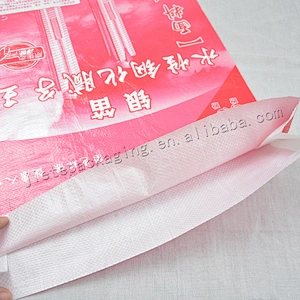 20kg red plastic pp cement bag for calcium formate