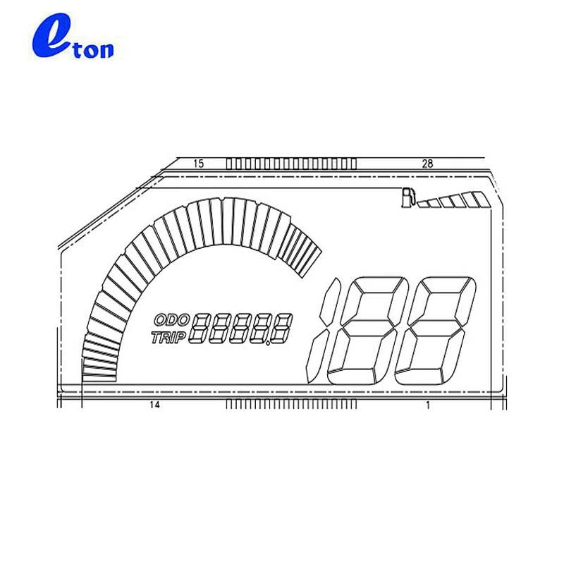 Tn  small  display screen for motorbike