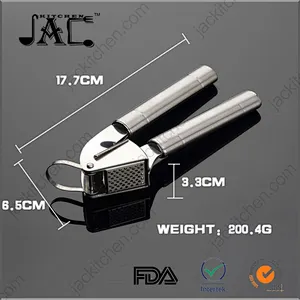 Kitchen Ware Flexible Stainless Steel Gloriously Designed Garlic Press