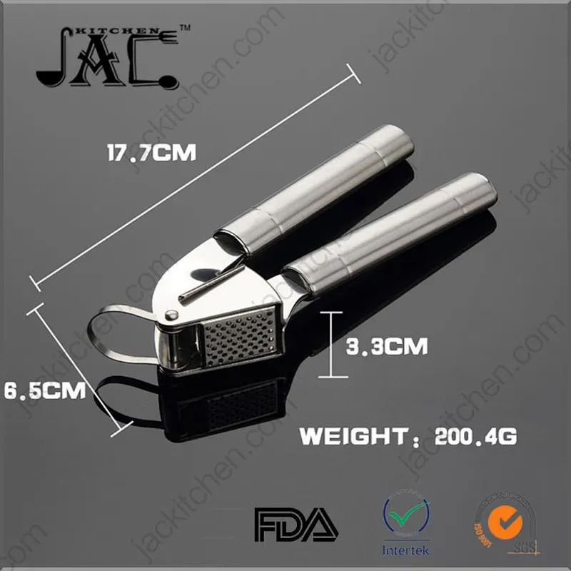 Kitchen Ware Flexible Stainless Steel Gloriously Designed Garlic Press