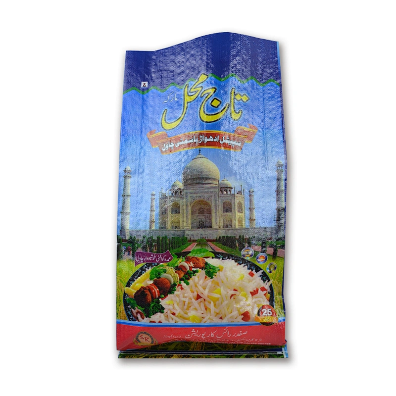 Customized wholesale plastic pp woven bags rice bags 10kg 25 kg
