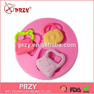 F2174 PRZY bag shaped alibaba fondant cupcake decorations tools
