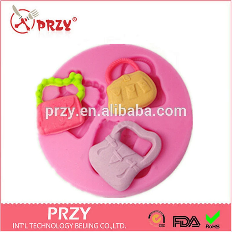 F2174 PRZY bag shaped alibaba fondant cupcake decorations tools