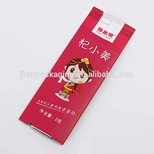 Food packaging gusset PE bag for snack