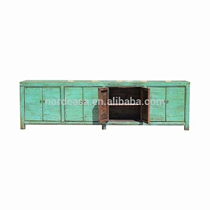 8 doors cabinet shinny buffet chinese antique furniture