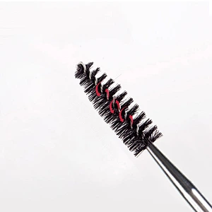 Wholesale cosmetic tools private label makeup brush wood eyelash extension brush