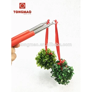 Retractable stainless steel handle Christmas popular P/P mistletoe