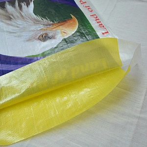 China manufacture transparent plastic rice bag 25kg