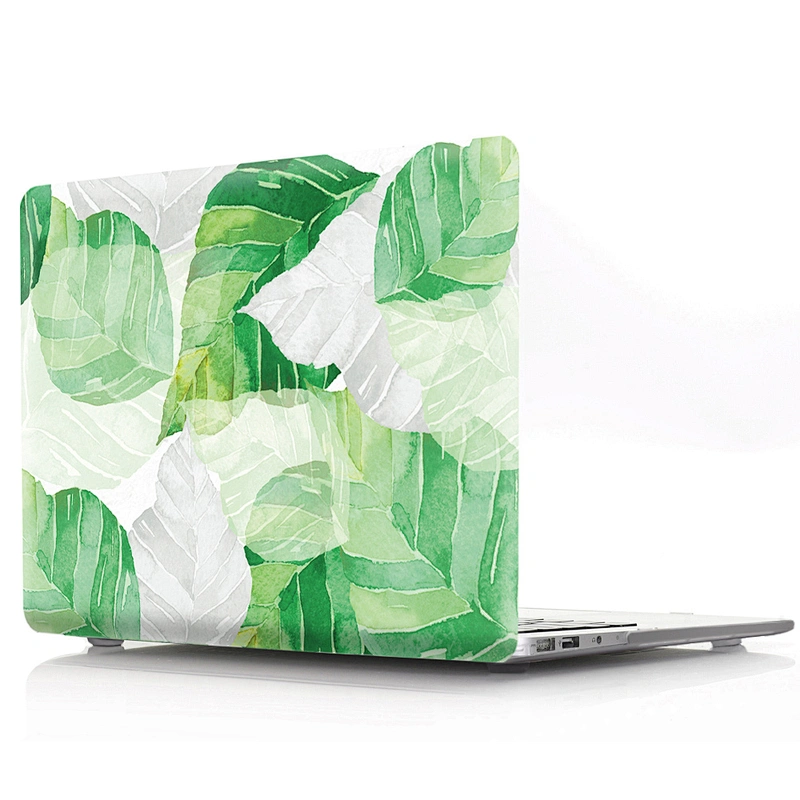 Leaf Design Eco-friendly Laptop Accessory PC Hard Case  For MacBook Air 13 Case a1932 case Newest 2018