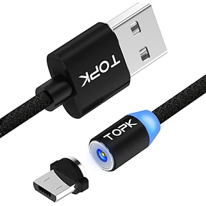 Factory Supply Cheap Price usb cable fishing net round magnetic line for android
