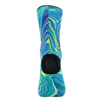 High Quality Bamboo Fiber Fashion Women's Printing Ready Product Pop Crew Socks