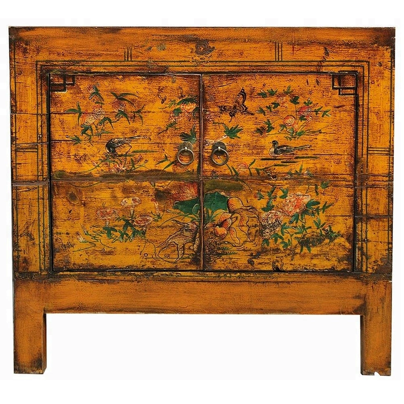 wholesale antique reproduction oriental painted storage furniture