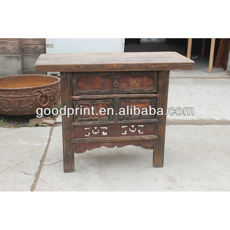 Reproduction antique chinese furniture/Side carving table