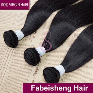 Brazilian makeup virgin straight hair weave/weaves for black women with low wholesale price