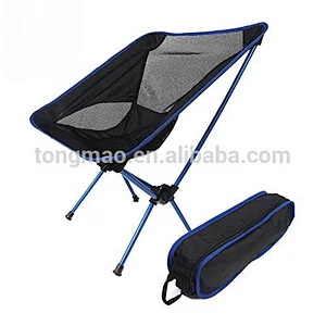 portable travel lightweight folding camping high back camp chair
