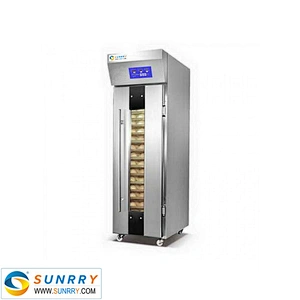 Industrial bakery equipment digital single door 16 trays bakery prover industrial fermentation machine bread