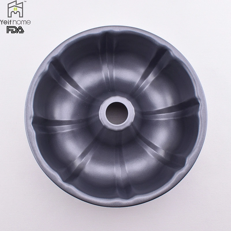 Carbon Steel Coating Non Stick Bundt Cake Pan With Chimney