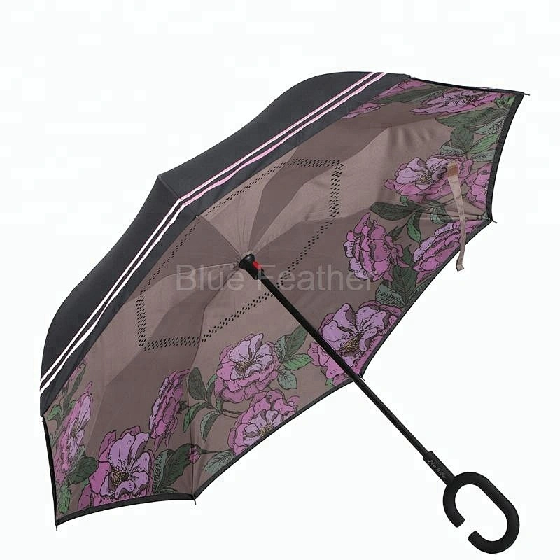 Reverse Umbrella inverted Manually Umbrella Outdoor Umbrella