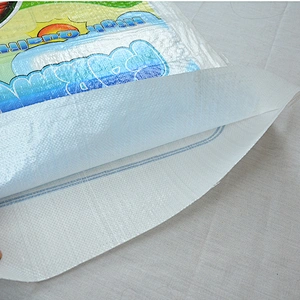 China manufacture woven plastic bag corn seed bag rice bag 25kg