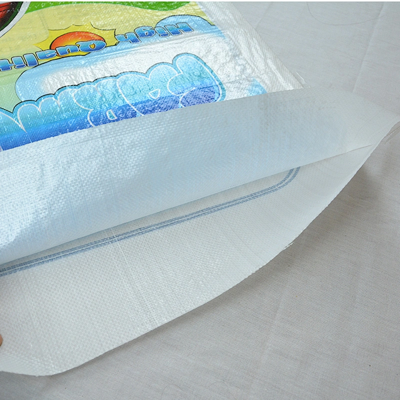 China manufacture woven plastic bag corn seed bag rice bag 25kg