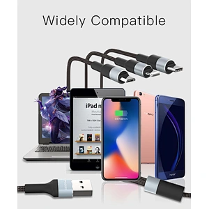 3 In 1 Magnetic Usb Cable Type-C Micro Magnet Multi Charger Data Cables For mobile devices