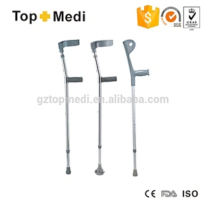 Rehabilitation Therapy Supplies height adjust elbow walking cane elderly walker