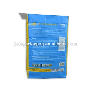 square bottom valve cement, glue, plaster packing kraft paper bags 20kg