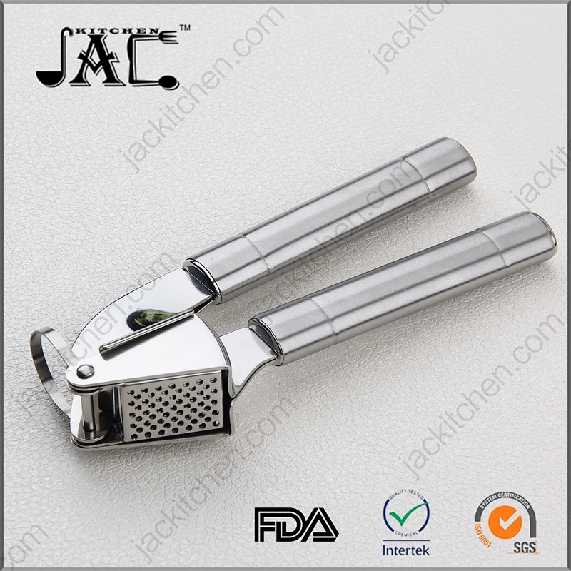 Gloriously Designed Stainless Steel Kitchen Garlic Press