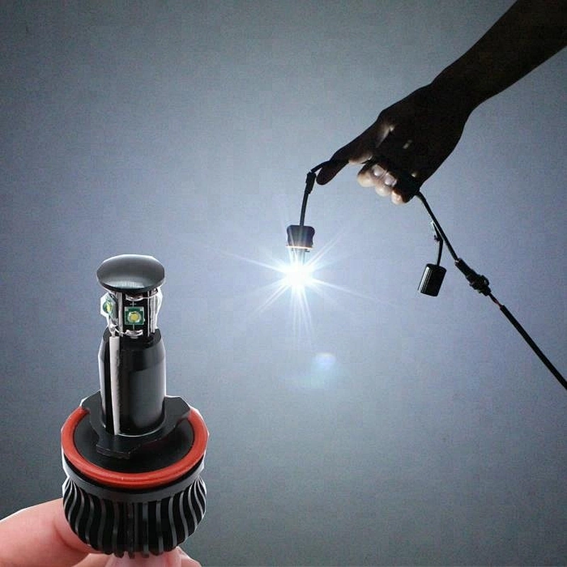 New! White H8 Headlight E92 40w LED Marker Light Led Angel Eyes for BMW X3 X5