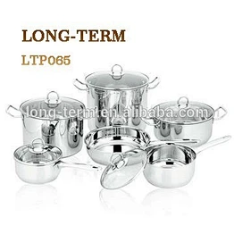 LTP065具有竞争力的价格不锈钢炊具套装
