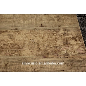 Vintage antique industrial recycle solid wood dining table