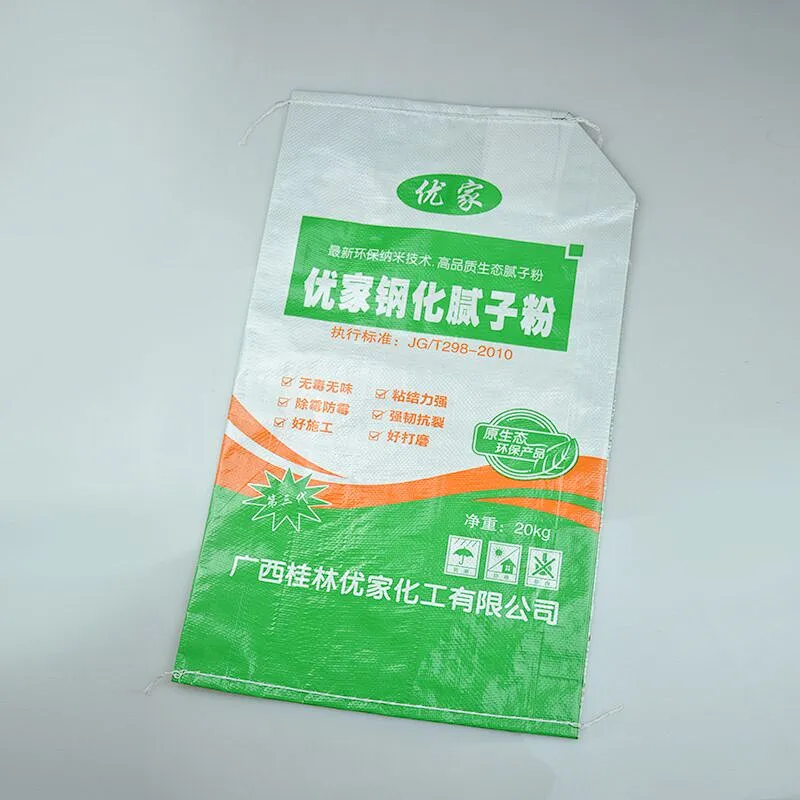 Attractive price 20kg color printing valve bag for putty powder,ceramic tile packaging