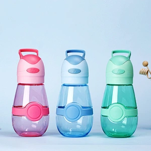 China Supplier in-stock Product Eco-friendly Material Plastic Water Cup Creative Water Bottle with Electric Fan
