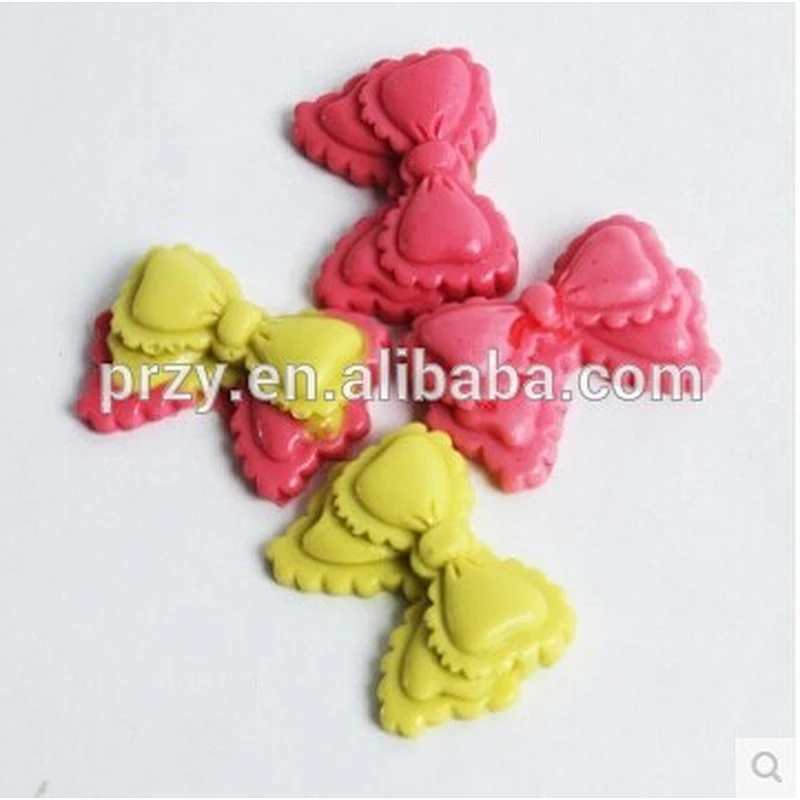 2015 hotsale mini bow gum paste silicone fondant mold