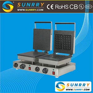2018 Promotional electric cake waffle baker and custom plate waffle machine (SUNRRY SY-WM57C)
