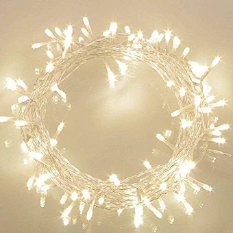 100Leds Christmas Decoration Warm White Flexible Fairy String Light Plug In With EU US Adapter