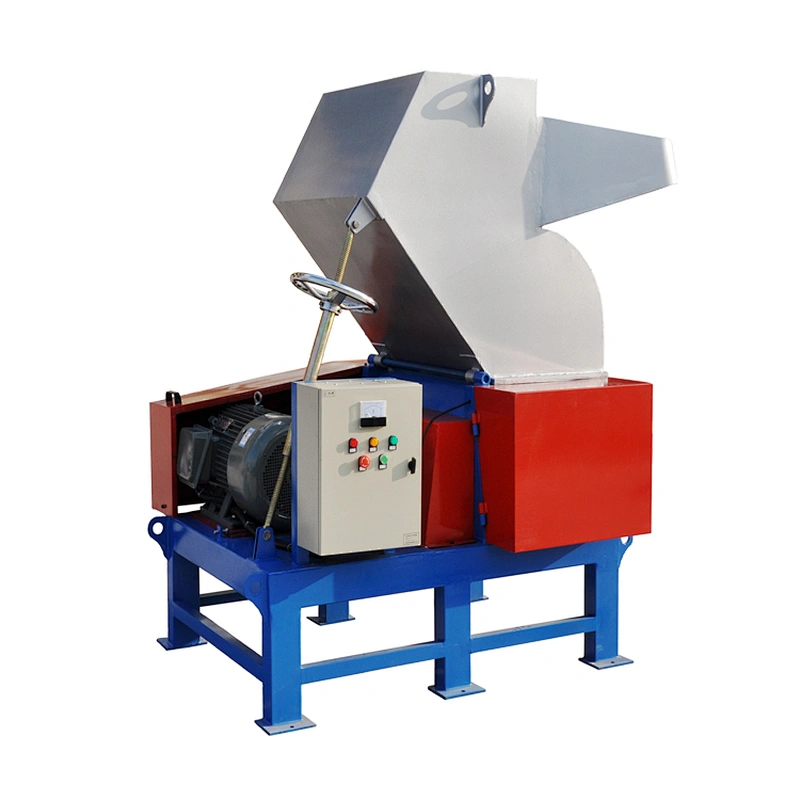 plastic rubber tyre crusher machine for sale