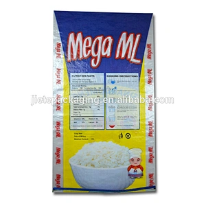 China pp woven bag 50kgs for packing flour, rice, wheat, corn, grain