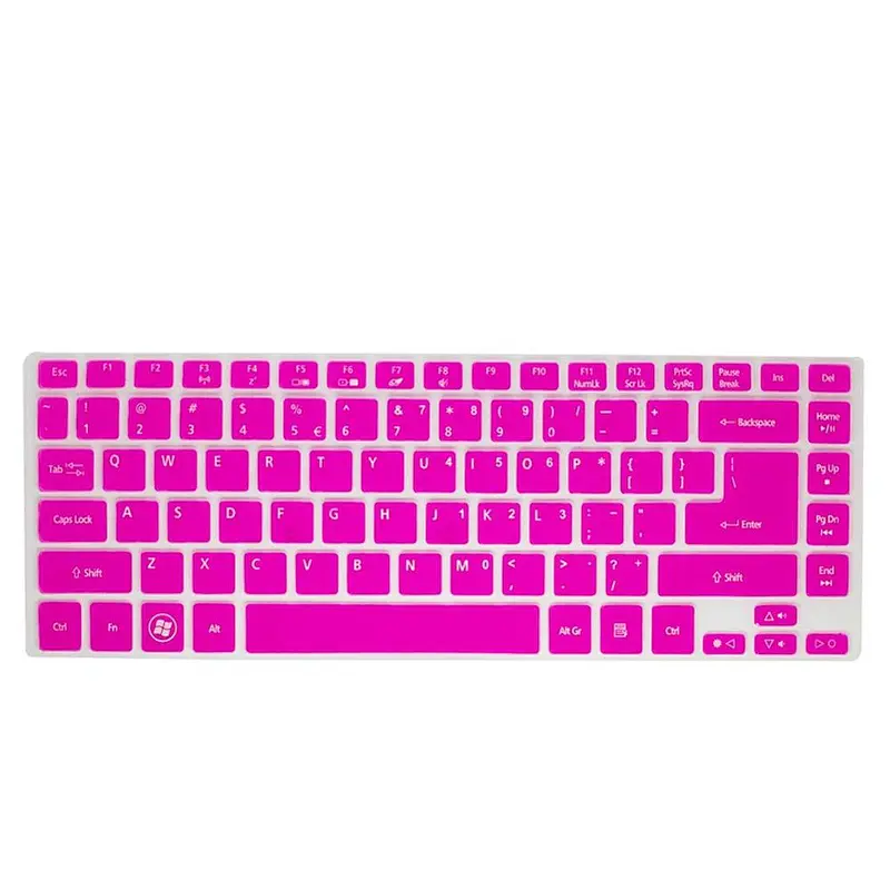 keyboard custom covers protector Silicone keyboard skin for acer laptop e 14 keyboard cover