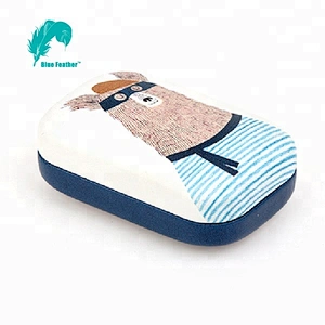 Lovely animal custom design contact lens case, eyewear case and accessories case