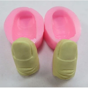 QT0004F Silicone fondant Mold Clay Chocolate Soap Moulds