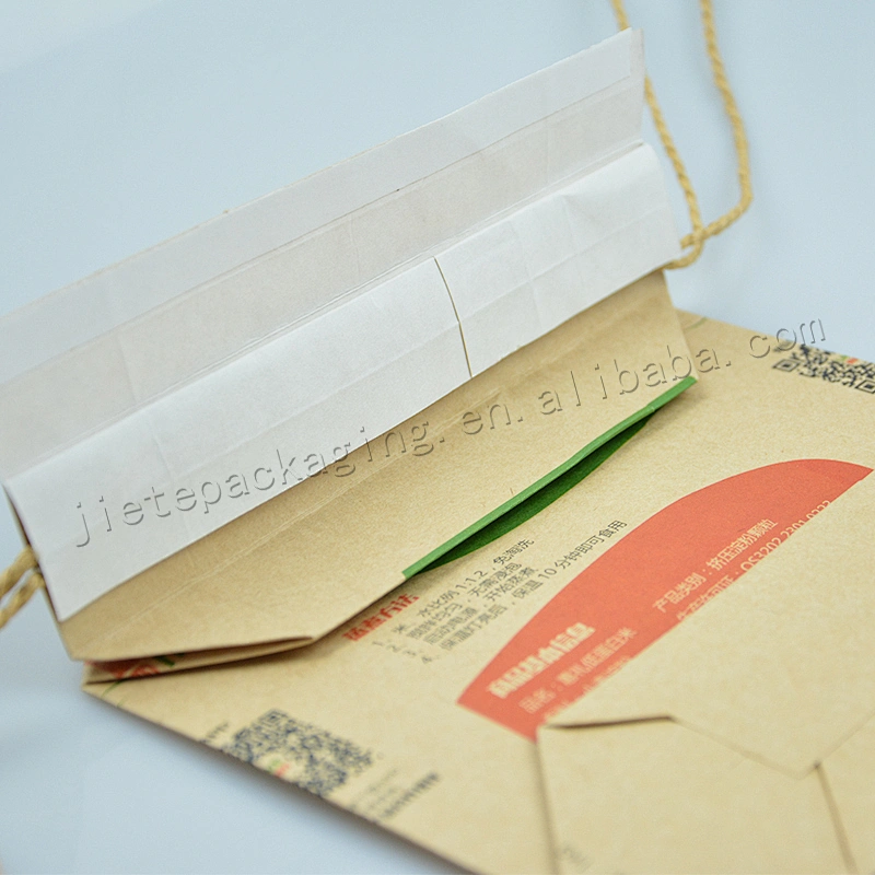 Wholesale 1kg stand up kraft paper rice bag for bean,peanut,seed,flour