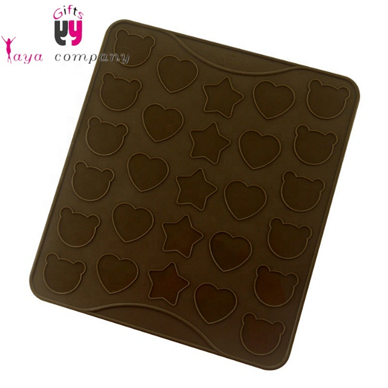 Wholesale Custom Non-Stick Macaron Baking Accessories Mat Silicone