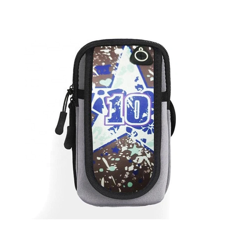 New design beautiful Printed Neoprene arm bag for sporting