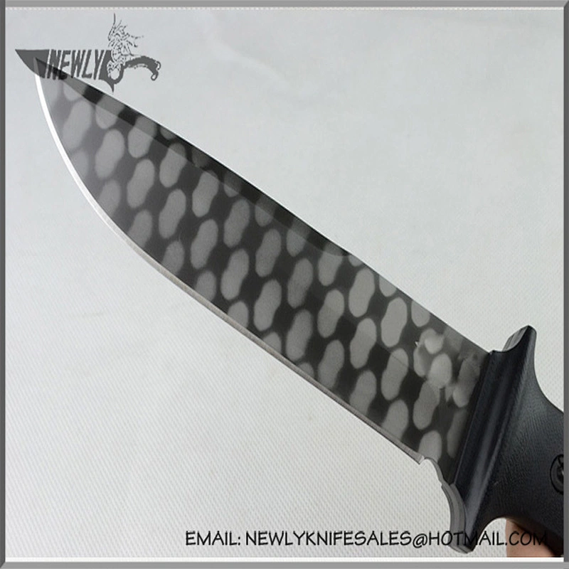 Hot Selling G10 Handle Tactical Fixed Stainless Steel Knife