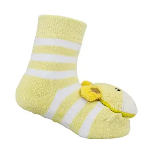 3d cartoon animal head doll baby cute socks