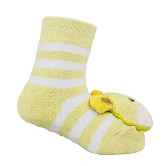 3d cartoon animal head doll baby cute socks