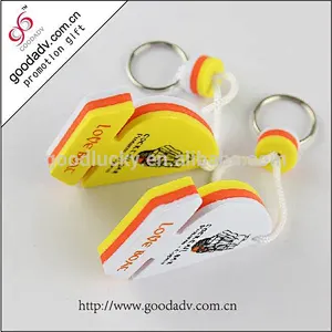 high quality cheap price EVA key chains custom logo/color/shape key fobs