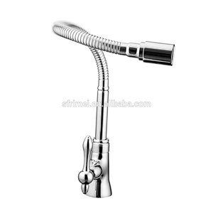 360 Degrees Flexible Brass Fittings Pull Out Kitchen Faucet