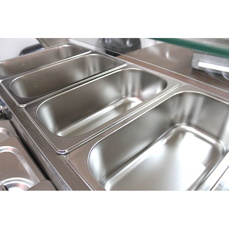 Commercial Electric Catering Buffet Equipment Bain Marie Food Warmer with Cover